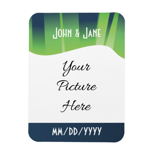 Ímã Imã salve a data das Auroras do país das (Vertical)