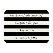 Imã salve a data de listras de marfim preto