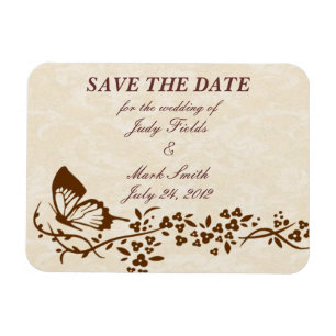 Ímã Imã salve a data elegante do casamento da
