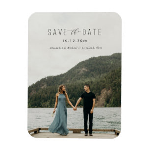 Ímã Imã salve a data Escrevendo moderna