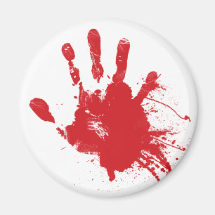 Imã Ímã sangrento de Handprint