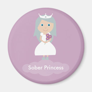 Imã Ímã sóbrio da princesa do Lilac
