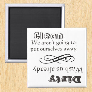 Imã Ímã sujo limpo da máquina de lavar louça