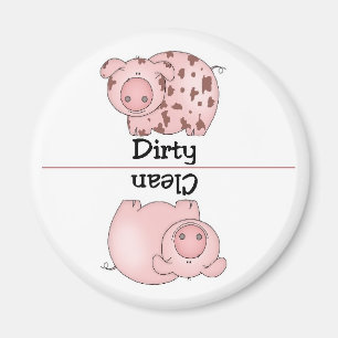 Imã Ímã sujo limpo da máquina de lavar louça do po