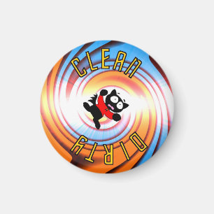 Imã Ímã sujo limpo da máquina de lavar louça do Vo