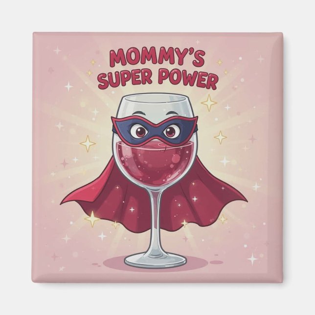 Imã Ímã Superpoder da Mamãe (Frente)