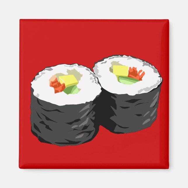 Imã ímã Sushi (Frente)
