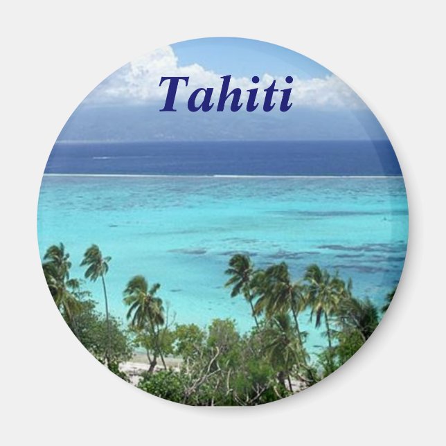 Imã ímã Tahiti (Frente)