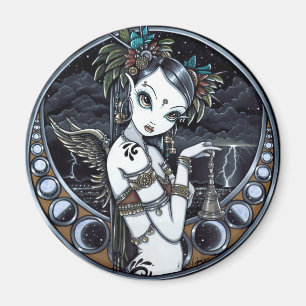 Imã Ímã tribal gótico da arte do dançarino da fus