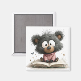 Imã Ímã Urso Leitor