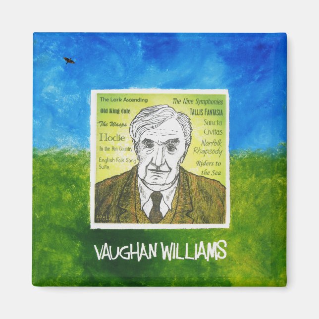 Imã ímã Vaughan Williams (Frente)