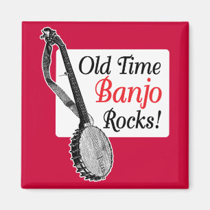 Imã Ímã velho do banjo do tempo