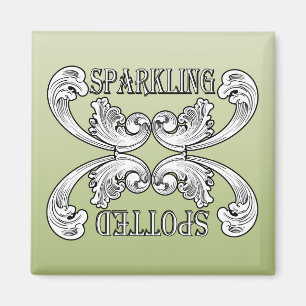 Imã Ímã verde da máquina de lavar louça para prato