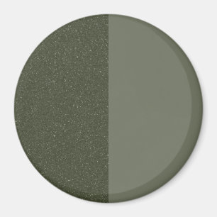 Imã Ímã Verde Musgo Metade Dividido