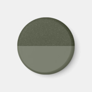 Imã Ímã Verde Terroso Two-Tone – Personalizável