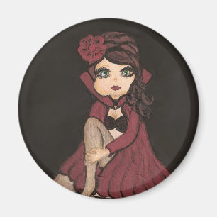 Imã Ímã vermelho da menina de Cutie do quantum do ca