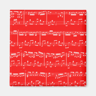 Imã Ímã vermelho da partitura