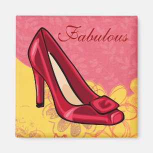 Imã Ímã vermelho dos calçados