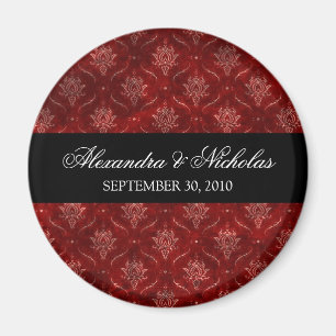 Imã Ímã vermelho esmagado do favor do casamento de