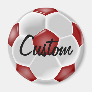 Imã Ímã vermelho feito sob encomenda da bola de