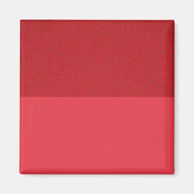 Imã Ímã Vermelho Tomate – Topo Texturizado, Base Fosca (Frente)