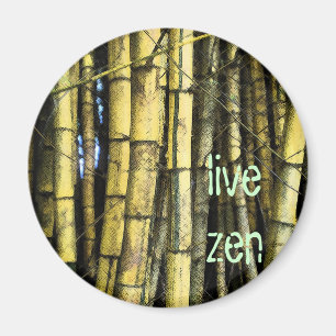 Imã ímã vivo do zen do bambu