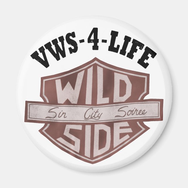 Imã ímã "VWS-4-LIFE" (Frente)
