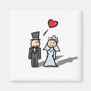 Imã Ímã Wedding do casal