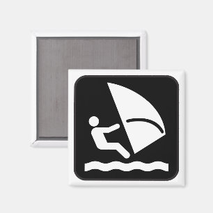 Imã Ímã Windsurfing do símbolo