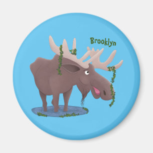 Imã Imagem animada alegre e engraçada