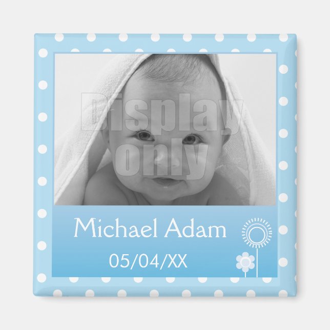 Imã Imagem azul (Frente)