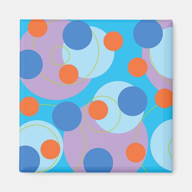 Imã Imagem Azul De Gelo Retroativa (Frente)