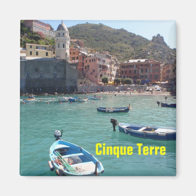 Imã Imagem Cinque Terre (Frente)