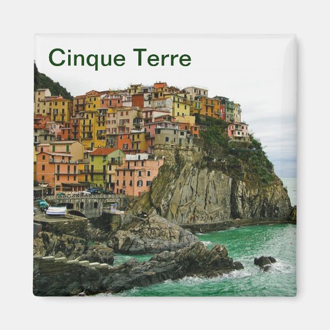 Imã Imagem Cinque Terre (Frente)