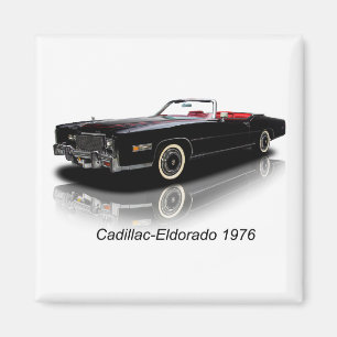 Imã Imagem Classic Car para Magnet Quadrado de 2 Poleg