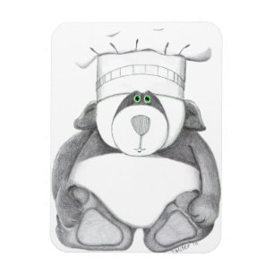 Ímã Imagem com Urso de Panda