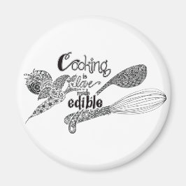 Imã Imagem 'Cozinhar' inclinada