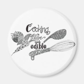 Imã Imagem 'Cozinhar' inclinada