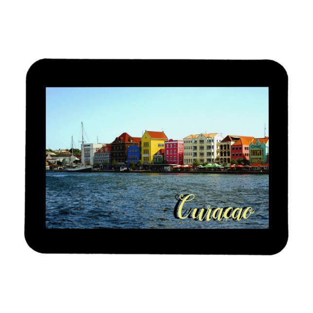 Ímã Imagem Curaçao do Magnete de Fotografias (Horizontal)