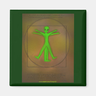 Imã Imagem da Alienígena v2 do Espaço Vitruviano