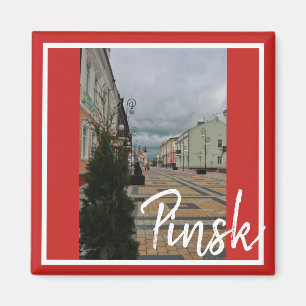 Imã Imagem da Cidade de Belarus Pinsk
