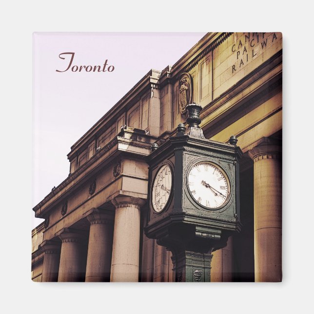 Imã Imagem da Estação de Toronto Union (Frente)