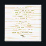 Imã Imagem da Liminalidade pela Poeta Adiela Akoo<br><div class="desc">O ímã da liminalidade da poeta Adiela Akoo - 'Liminalidade denota uma exploração do eu no caminho para se tornar. É o tema central de todo o meu escrevendo - o caminho acidentado a percorrer. Cada linha instável lembra uma lição, cada lição é um passo para nivelar. É um lembrete...</div>