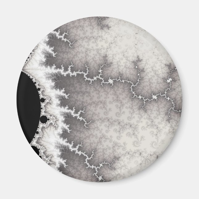 Imã Imagem da Linha de Falha Prateada (Frente)