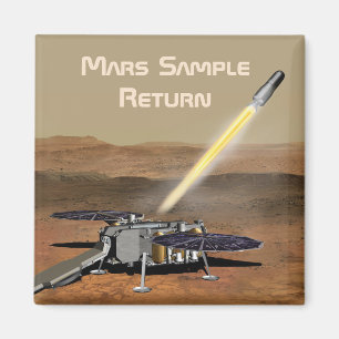 Imã Imagem da Missão de Devolução de Exemplo Mars