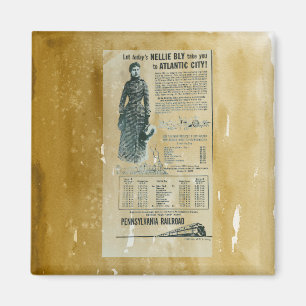 Imã Imagem da Pensilvânia Railroad Nelly BLY Express