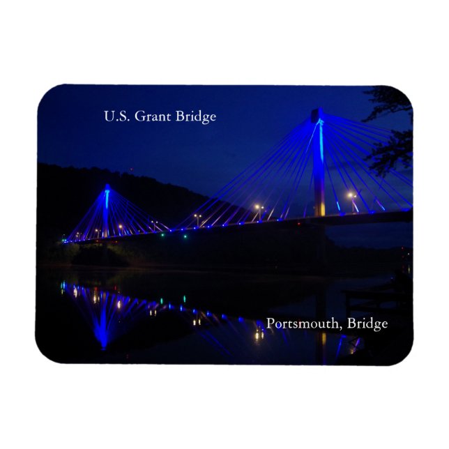 Ímã Imagem da Ponte Grant nos Estados Unidos (Horizontal)