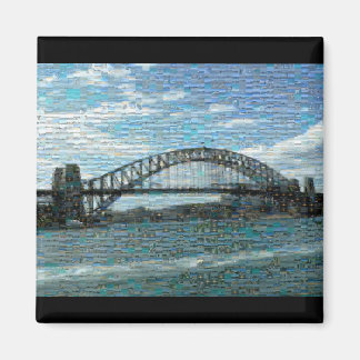 Imã Imagem da ponte Sydney Harbor (mosaico)