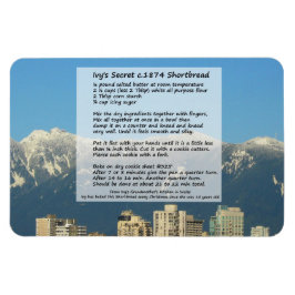 Ímã Imagem da receita de pão duro de Ivy em 1874