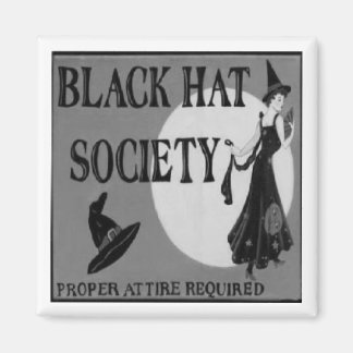 Imã Imagem da Sociedade Black Hat